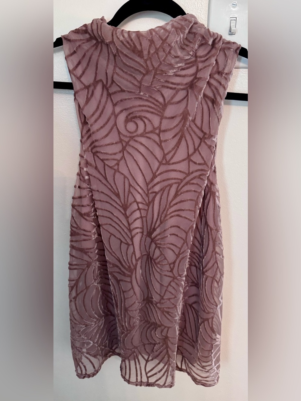 Donna Karan New York Velvet Burnout Top